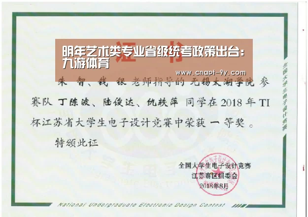 明年艺术类专业省级统考政策出台:九游体育(图2) 九游体育
